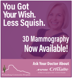 You Got Your Wish. Less Squish. 3D Mammography Now Available! Ask your Doctor About WCH Mammo Suite.