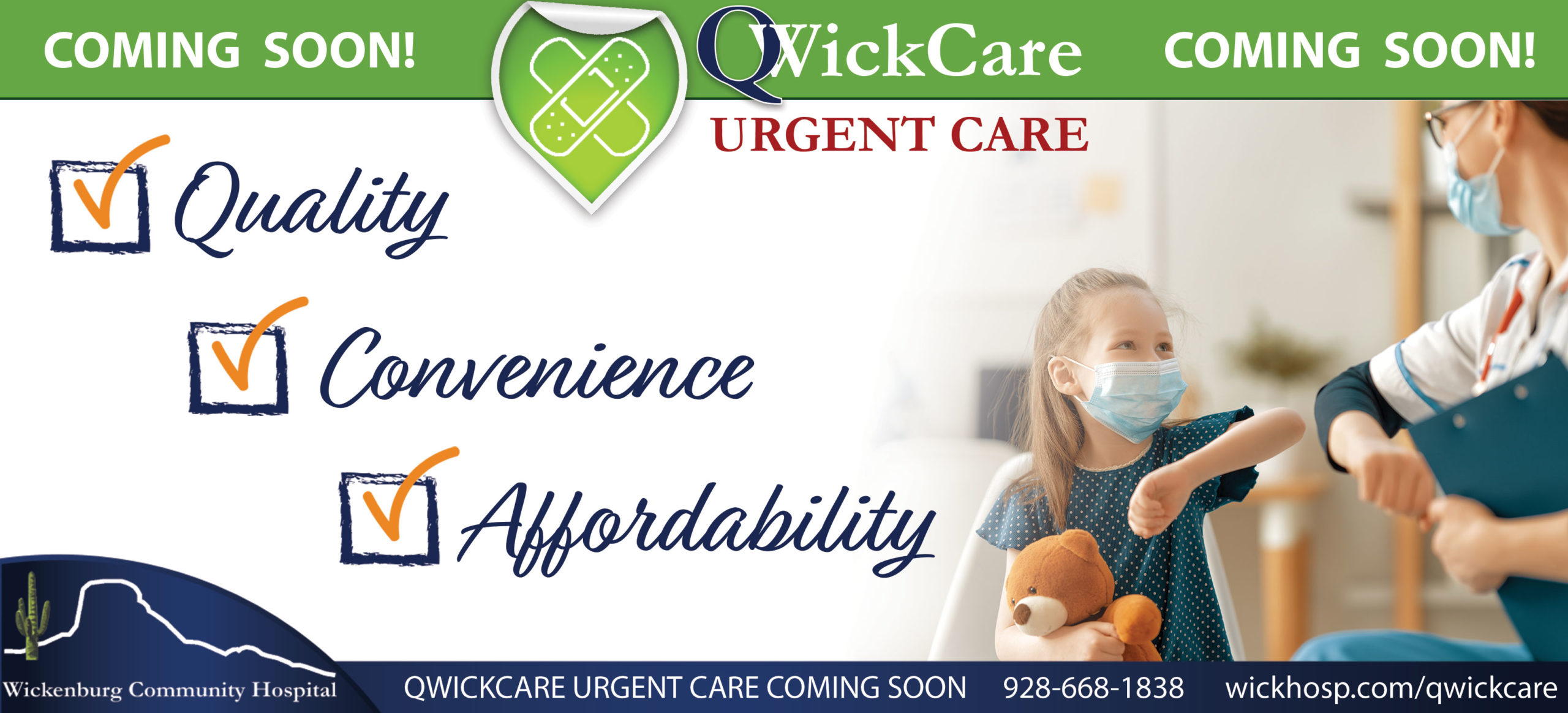 QwickCare Urgent Care Benefits to the Community