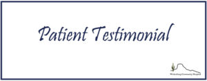 Patient Testimonial – Imaging Department